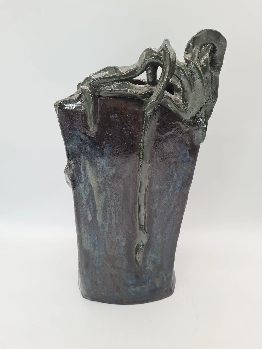 Sculptural ceramic vase, 1970s