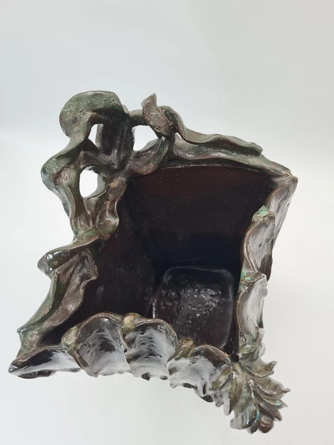 Sculptural ceramic vase, 1970s
