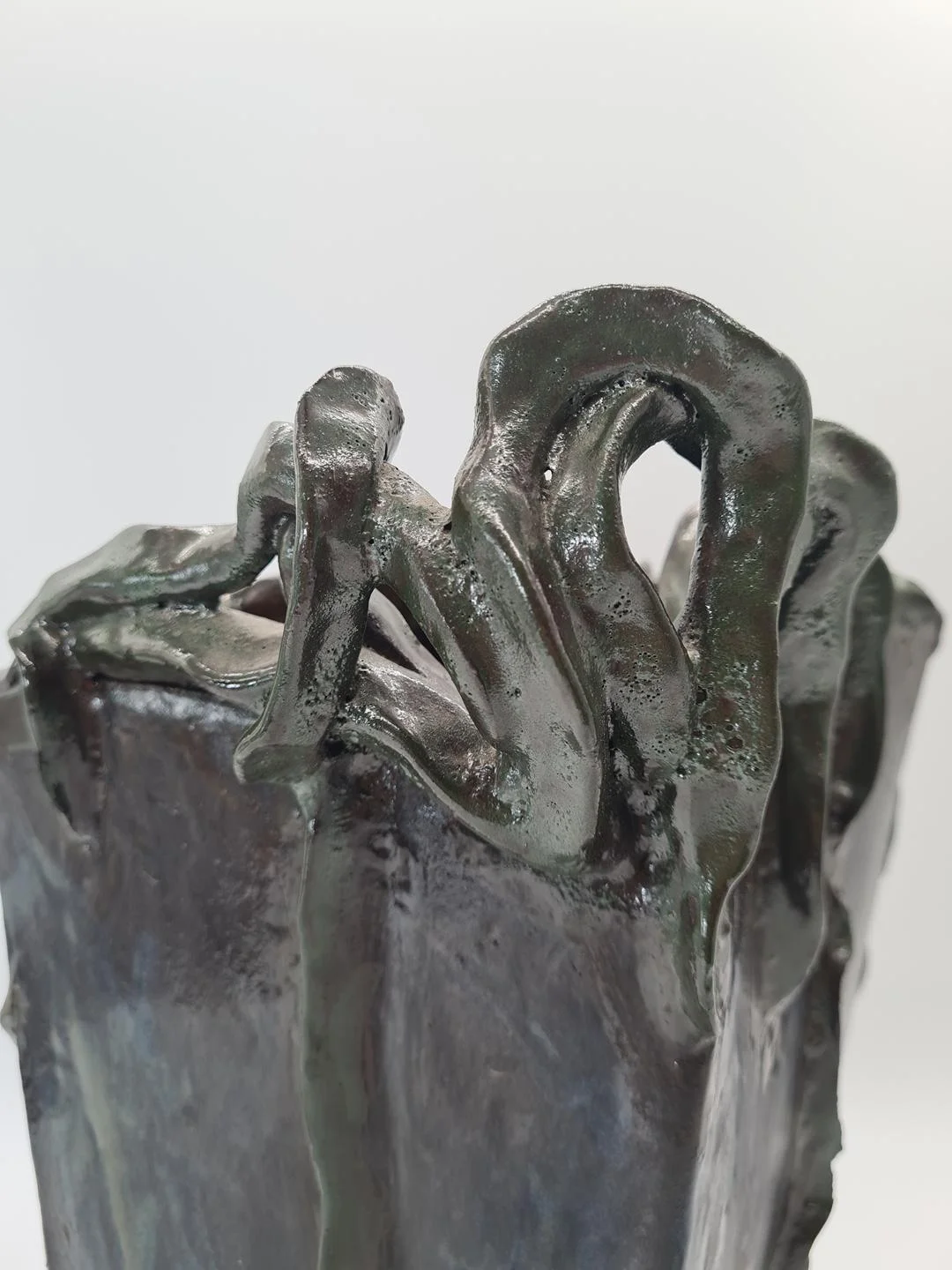 Sculptural ceramic vase, 1970s
