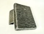 Brutalist aluminium door handle, Alpana, Germany, 1970s