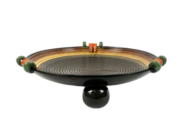 Decorative ceramic bowl, 1970s