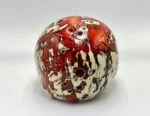 Decorative Fat Lava ceramic candle holder, Germany, 1970s