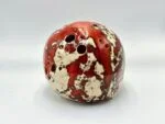 Decorative Fat Lava ceramic candle holder, Germany, 1970s