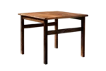 Classic rosewood Capella coffee table, designed by Illum Wikkelsø for Niels Eilersen, Denmark, 1960s