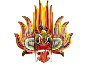 Mayura Raksha Mask, Sri Lanka, 20th century