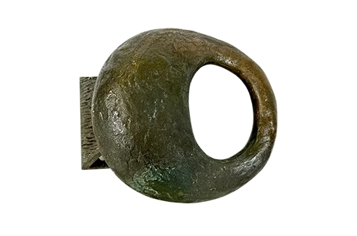 Metal door handle, Alpana, Germany, 1970s