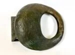 Metal door handle, Alpana, Germany, 1970s