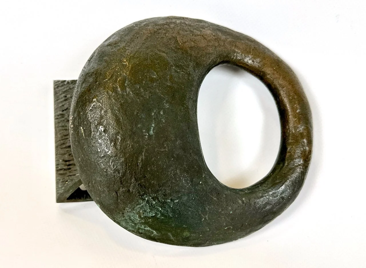 Metal door handle, Alpana, Germany, 1970s