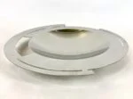 Vintage stainless steel bowl, designed by Julie Chamberlain, Amc Art-Line, France, 1990s