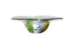 Rhapsody glass bowl designed by Frantisek Zemek, Sklárna Mstišov, Czechoslovakia, 1960s