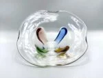 Rhapsody glass bowl designed by Frantisek Zemek, Sklárna Mstišov, Czechoslovakia, 1960s