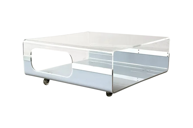 Vintage mobile coffee table, 1990s