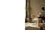 Pair of White French Cane Chairs, Italy