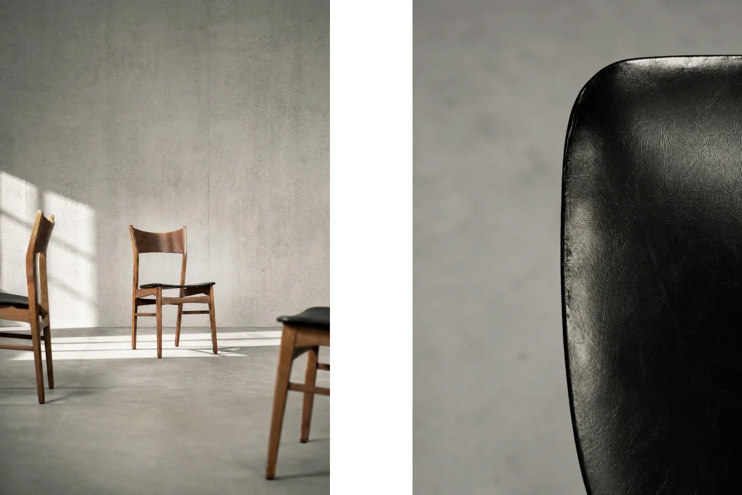 Set of 4 Modernist Chairs, Denmark, 1960s