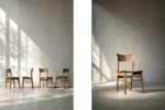 Set of 4 Modernist Chairs, Denmark, 1960s