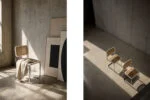 Pair of White French Cane Chairs, Italy