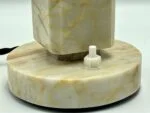 Pair of marble table lamps, Kámen Praha, 1930s