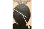 Vintage film poster “Mona Lisa”, designed by Jakub Erol, Poland, 1987