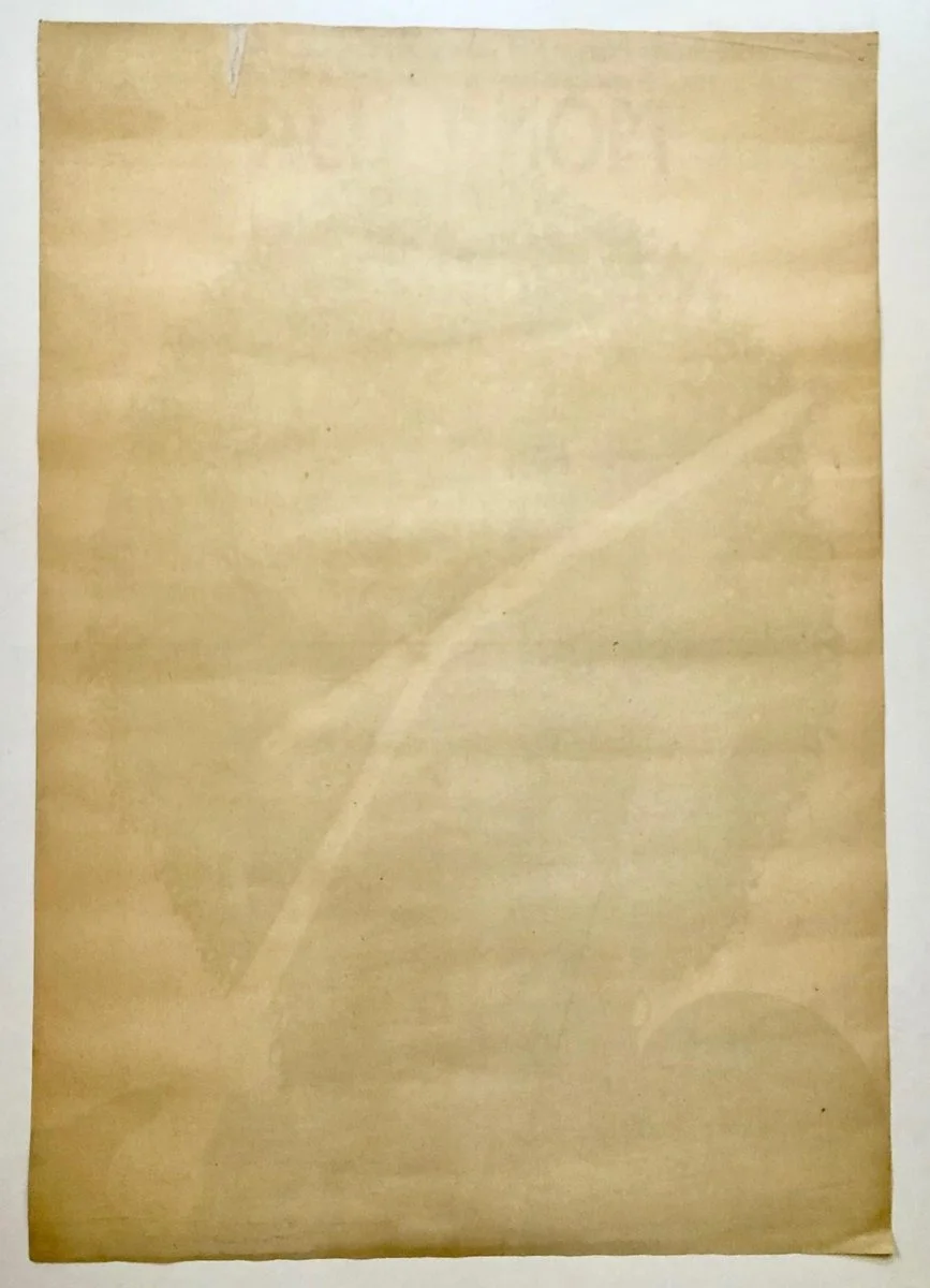 Vintage film poster “Mona Lisa”, designed by Jakub Erol, Poland, 1987