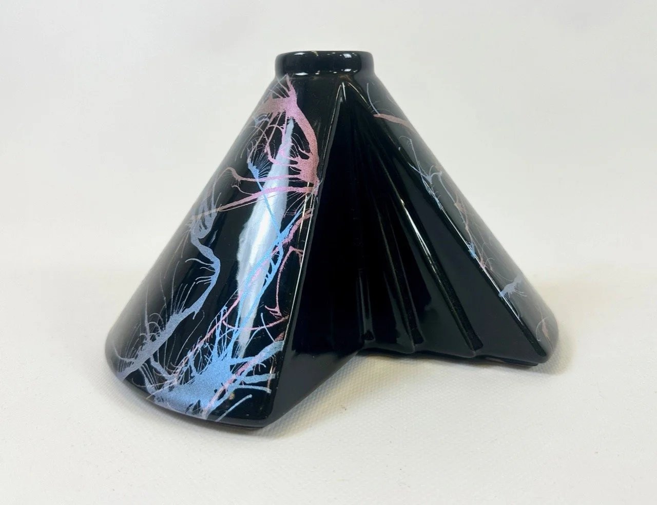 Postmodern glazed vase, Germany, Steuler, 1980s