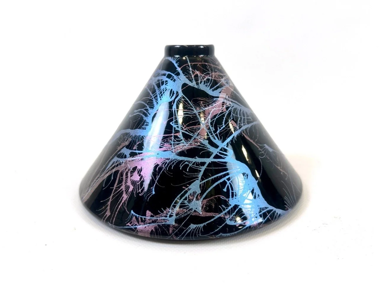 Postmodern glazed vase, Germany, Steuler, 1980s