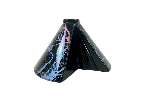 Postmodern glazed vase, Germany, Steuler, 1980s