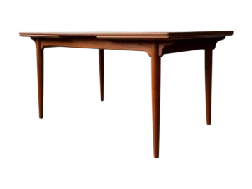 Vintage extendable dining table, Model 54, designed by G. Omann, Denmark, 1960s