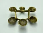 Mid-Century Modern bronze candle holder, Germany, 1960s