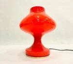 Szklana lampa vintage, proj. Stepan Tabera, OPP Jihlava, Czechosłowacja, lata 70