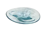 Glass art platter, designed by Josef Hospodka, Chribska, Czechoslovakia, 1960s