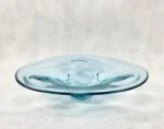 Glass art platter, designed by Josef Hospodka, Chribska, Czechoslovakia, 1960s