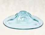 Glass art platter, designed by Josef Hospodka, Chribska, Czechoslovakia, 1960s