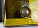 Vintage glass door handle, Alpana, Germany, 1960s
