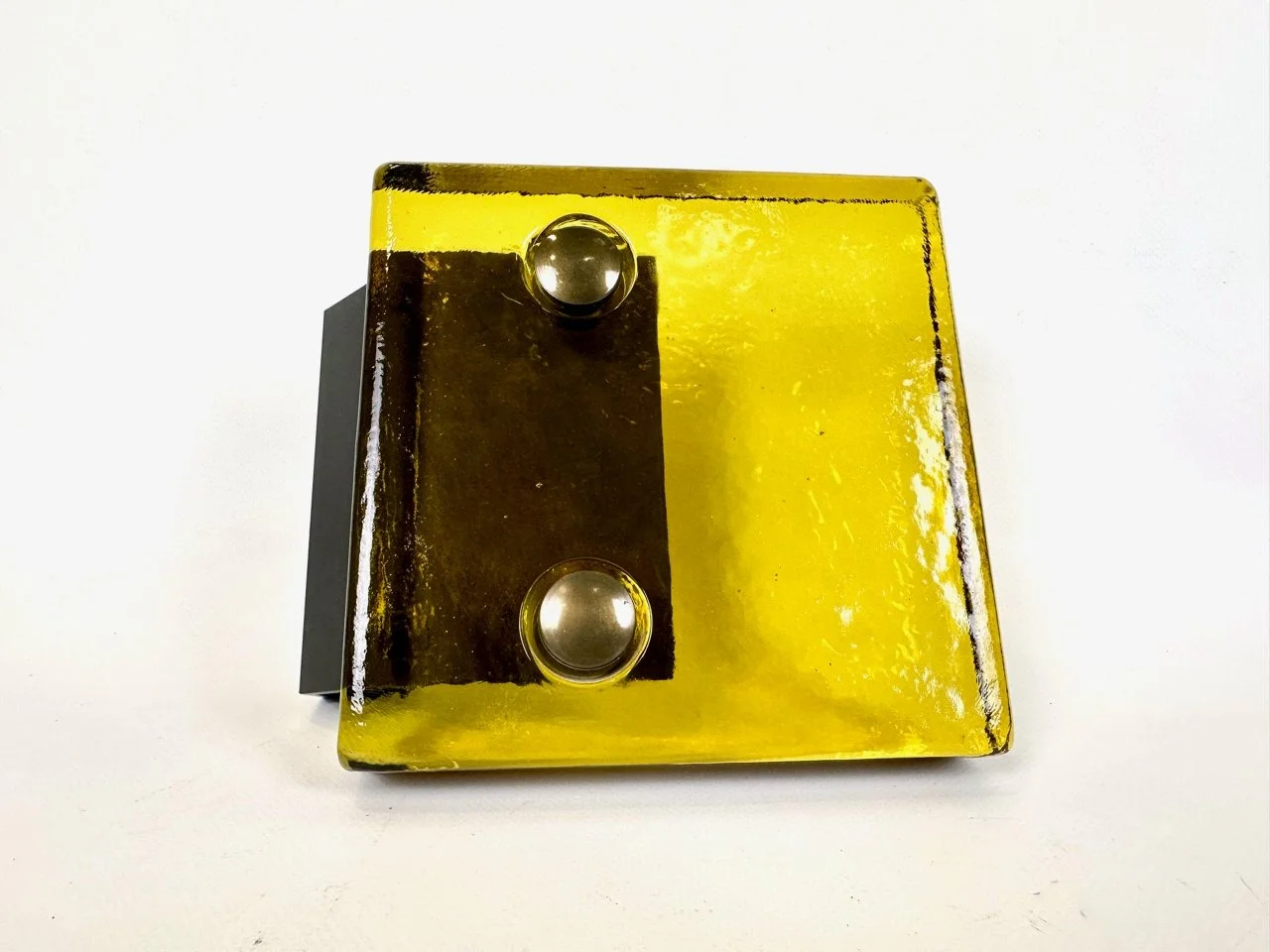 Vintage glass door handle, Alpana, Germany, 1960s
