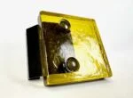 Vintage glass door handle, Alpana, Germany, 1960s