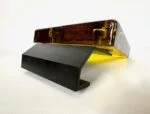 Vintage glass door handle, Alpana, Germany, 1960s