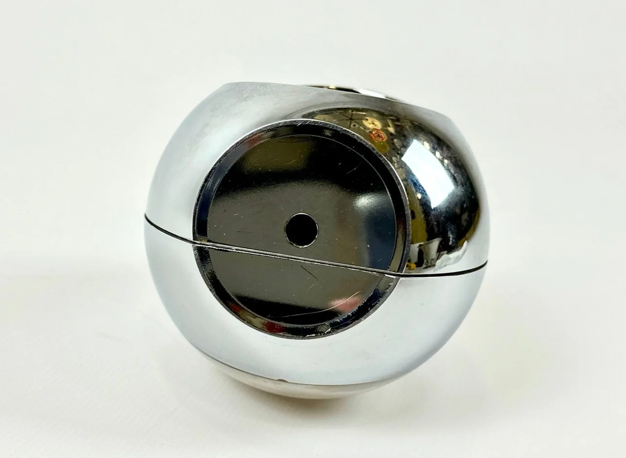 Space Age “Egg” alarm clock, Steiger, Germany, 1970s