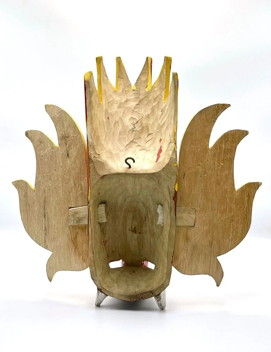 Mayura Raksha mask, Sri Lanka, 20th century