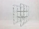 Vintage acrylic wine rack, 1990s