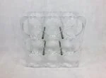 Vintage acrylic wine rack, 1990s