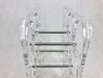 Vintage acrylic wine rack, 1990s