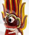 Mayura Raksha mask, Sri Lanka, 20th century
