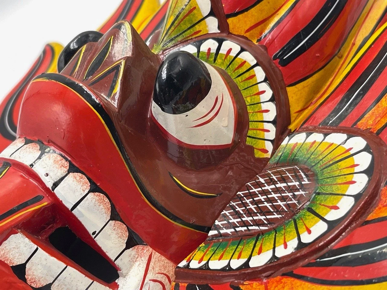 Mayura Raksha mask, Sri Lanka, 20th century