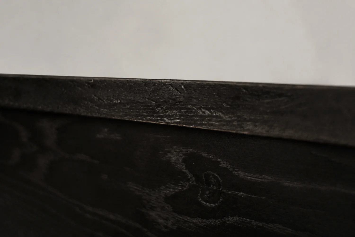 Modernist oak sideboard in a dark finish, Scandinavia, 1960s