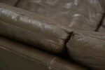 Leather Cromwell sofa, designed by Arne Norell, Sweden, 1960s