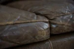 Leather Cromwell sofa, designed by Arne Norell, Sweden, 1960s