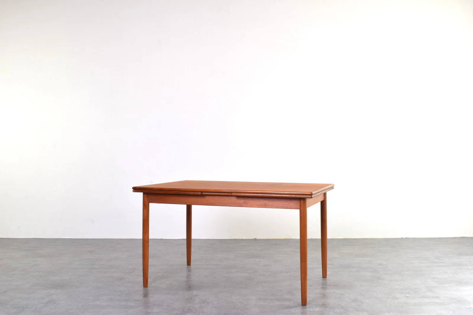 Extendable teak table, Denmark, 1960s