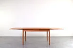 Extendable teak table, Denmark, 1960s