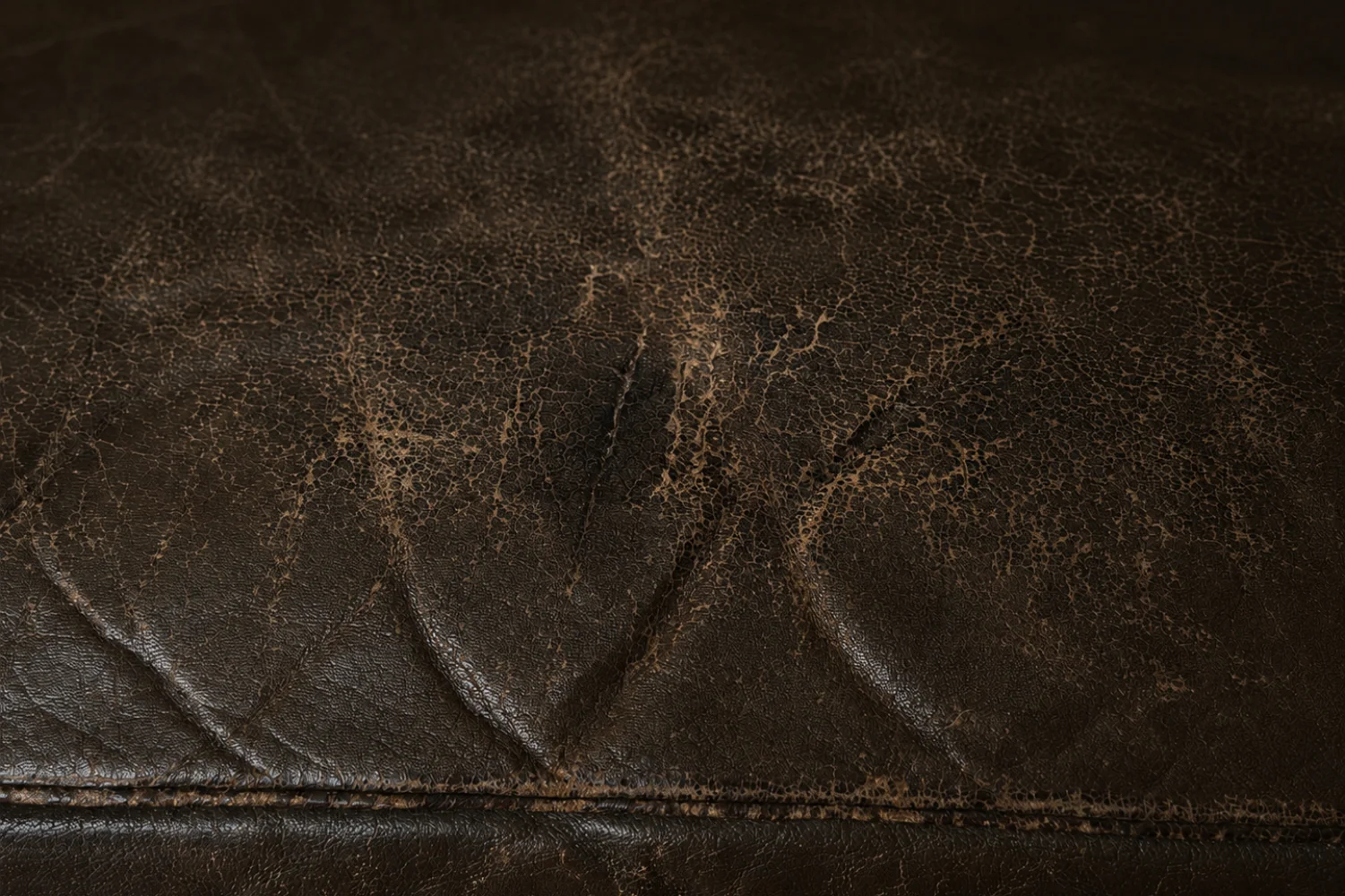 Leather Cromwell sofa, designed by Arne Norell, Sweden, 1960s
