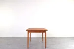 Extendable teak table, Denmark, 1960s
